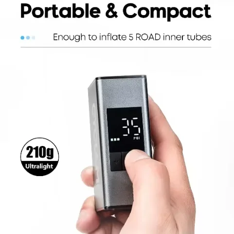 The Popular New Arrival Mini Small Type-C Charging Electric High Pressure Tire and Ball Pump CYCLAMI A3 MAX