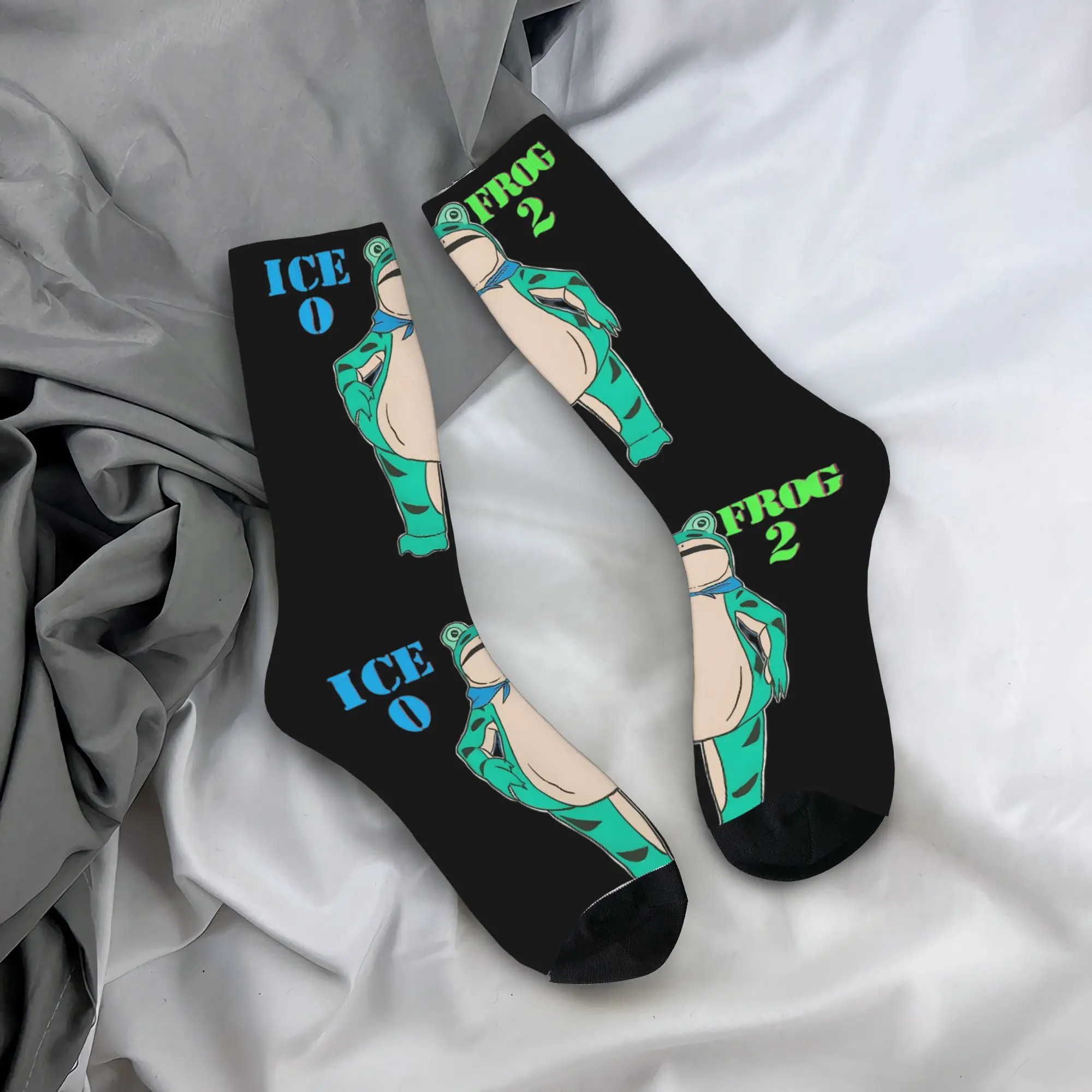 

Носки Portland Frog Resist, винтажные чулки, мягкие уличные носки для пар, нескользящие носки с осенним узором