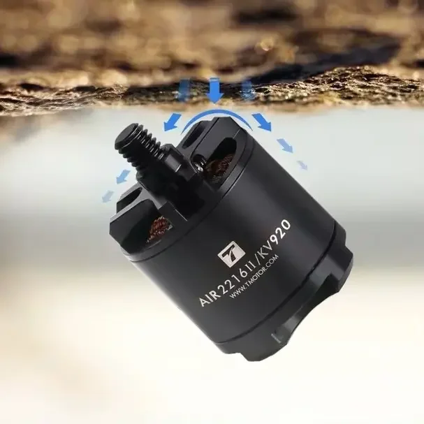 TMOTOR Tiger Motor AIR GEAR 450 Multi rotor Power Set 2216 1045 Lâminas de travamento automático