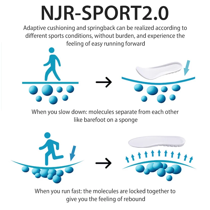 Memory Foam Insoles Man Women Sport Orthopedic Insoles for Shoes Pads Sole Deodorant Breathable Cushion Running Pad for Feet