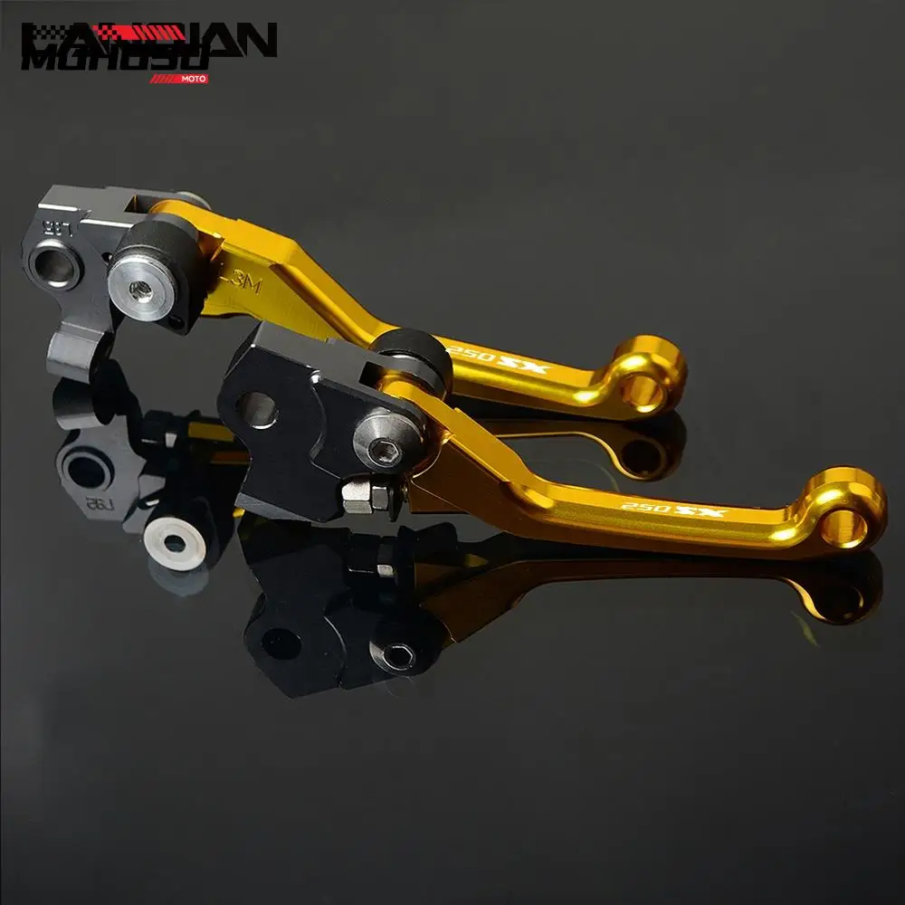 250SX Brake Clutch Lever Dirt Pit Bike Brake Clutch Levers Grips For 250 SX 2003-2016 2010 2011 2012 2013 2014 2015 Accessories