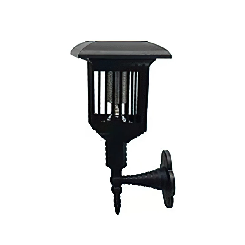 2024 Oudoor Op Zonne-Energie Aangedreven Muggenmoordenaar Lamp Draagbare Stralingsloze Muggenspray Mute Insectenval Muggen Eliminator