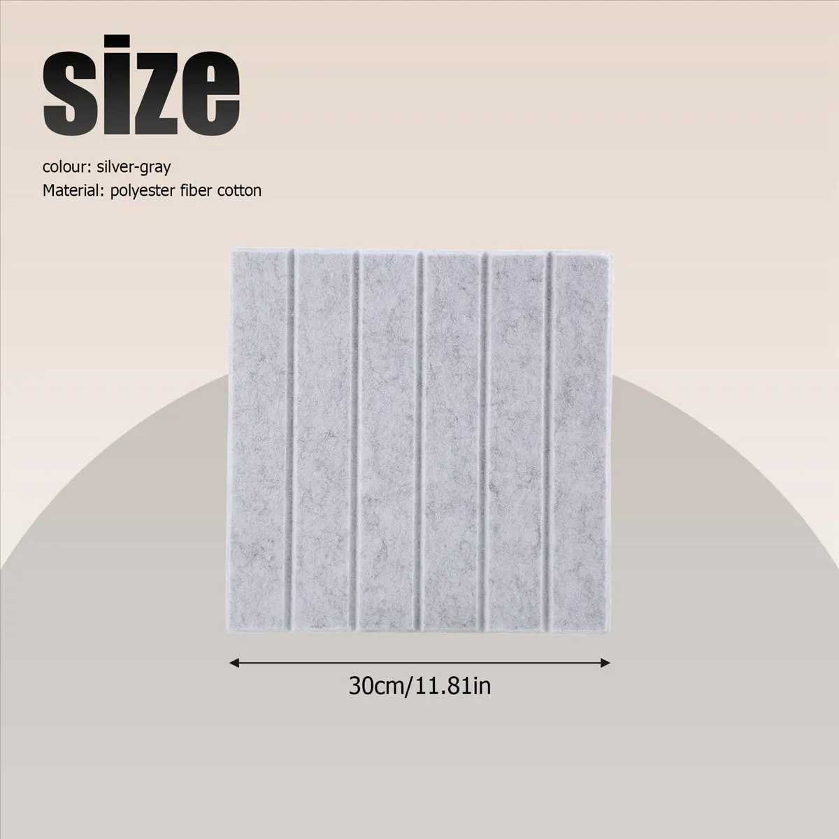 

Y713A HOT 12 Pcs Sound-Absorbing Panels Sound Insulation Pads, Isolation,Used for Wall Decoration and Acoustic Treatment