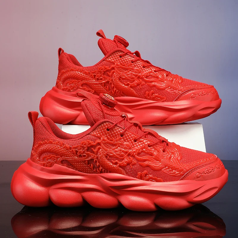 حذاء كاجوال بتصميم تدريب برباط للرجال | نعل مقاوم للاهتراء لجميع المواسم | أحذية رياضية على الطراز الحديث، أحذية جري بتصميم أصلي، مناسبة لجميع المواسم #3