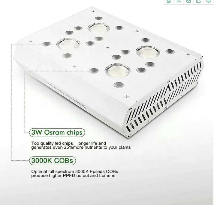 CTLite HG800 commercial  LED Lighting Full Spectrum with UV&IR hot sales led grow light for indoor plants Made in China