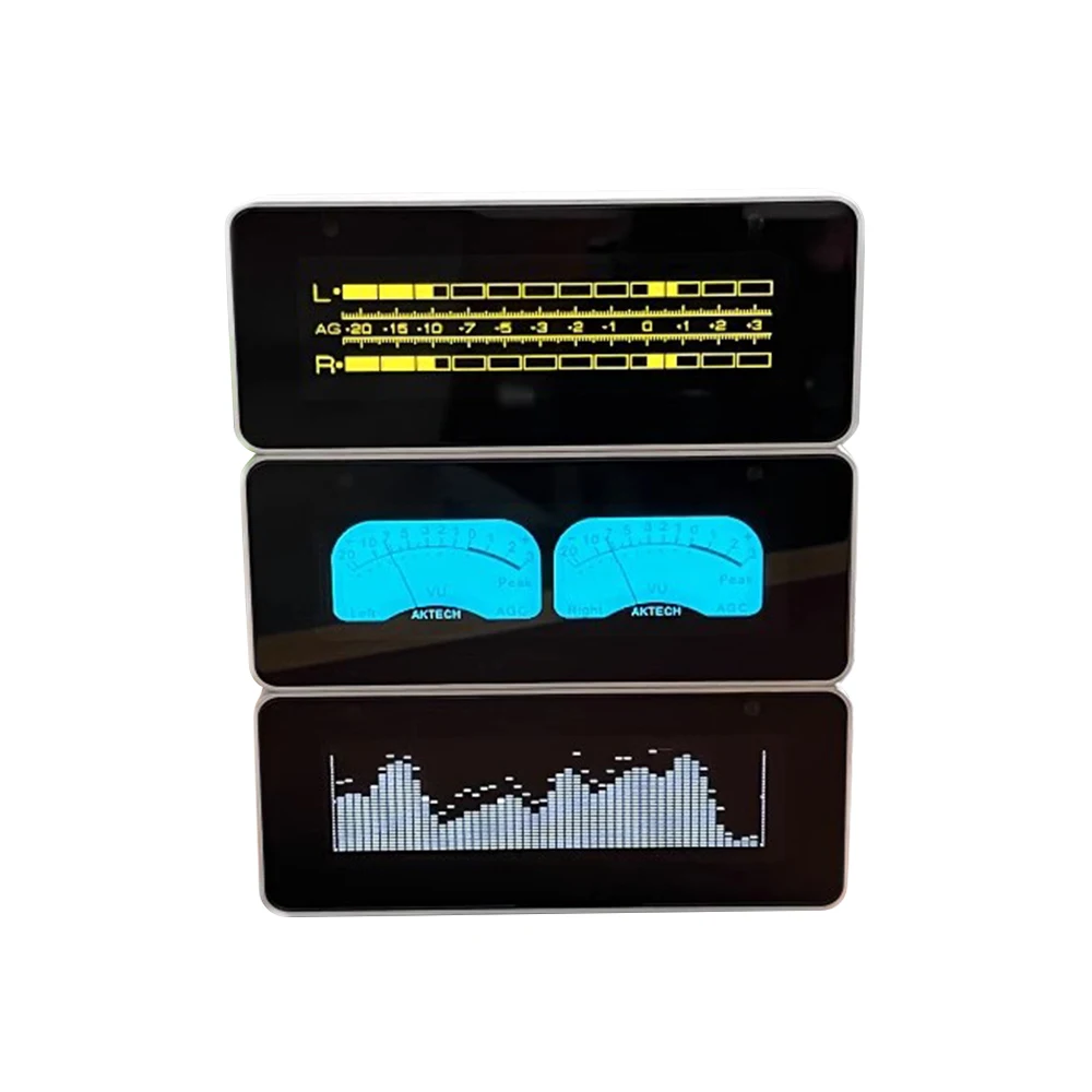 AIYIMA-الموسيقى مؤشر الطيف الصوتي ، مؤشر المستوى ، VU متر ، محلل الطيف ، الديك عرض مؤشر رقمي ، AIYIMA