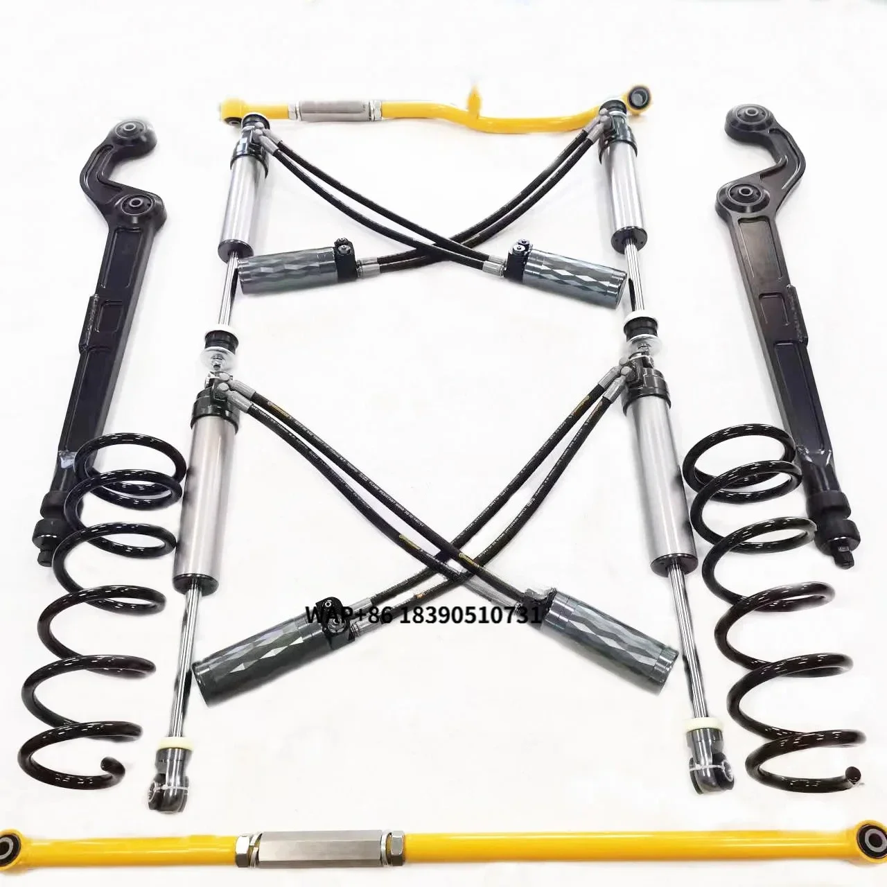 

Hot Seller 4x4 off Road Shock air Suspension Kit for NISSANS Patrol Y61 Dual-tubes 0inch