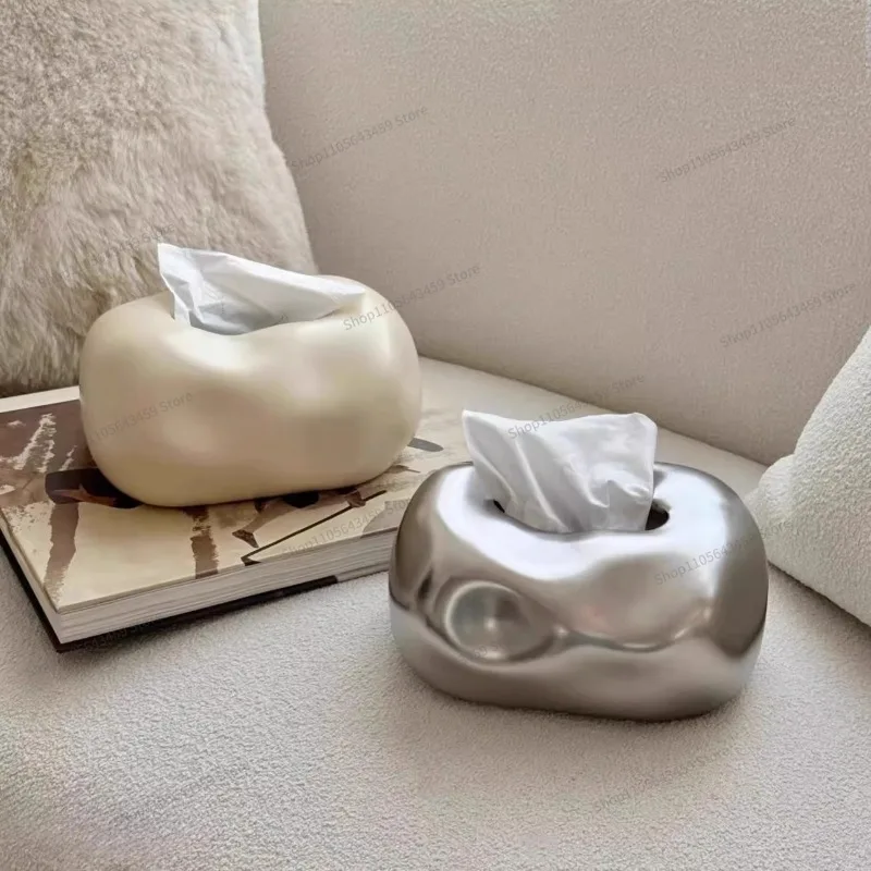Suitable for ceramic tissue boxes, living room dining table paper boxes, and tile pizza decorative accessories