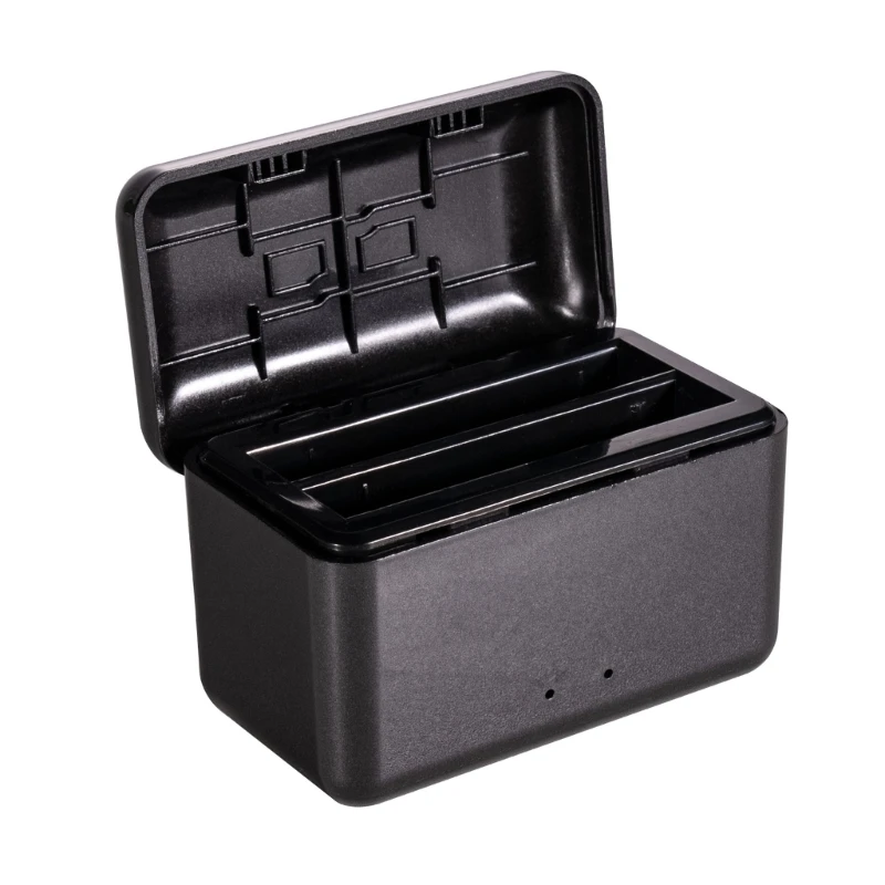 

Double Channel Battery User-friendly Fast Charging Hub 2 Batteries Simultaneously for 360 Camera Dropship