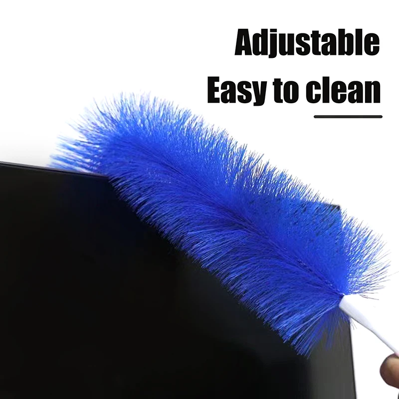 40cm Fan Brush Bendable Microfibre Duster Household Dust Remover Cleanning Brush Air-conditioner Furniture Shutter Car Cleaner