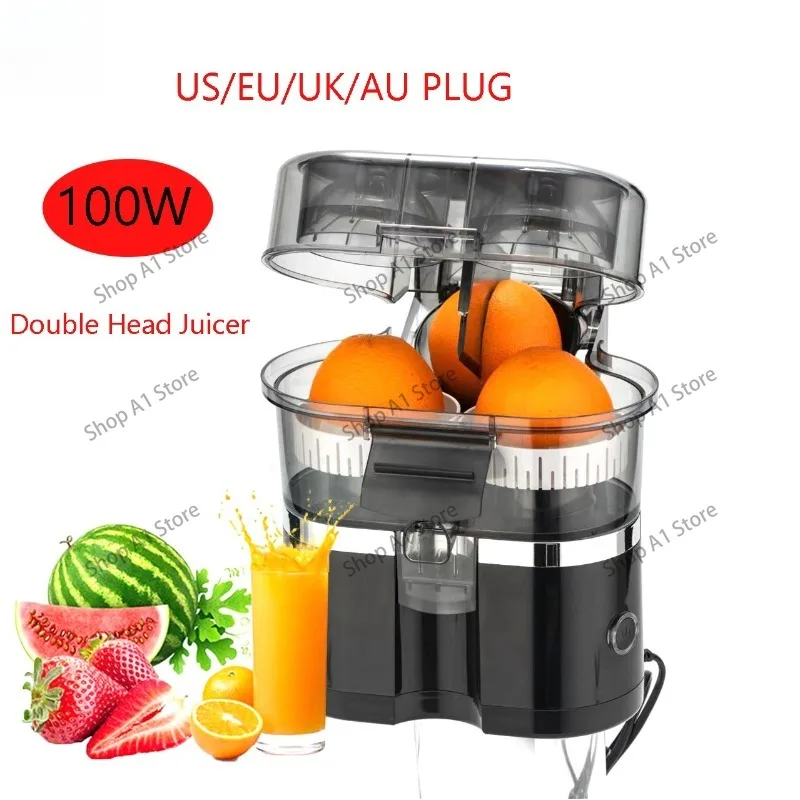 Double-head juicer Automatic multi-functional slag juice separation, slicing and juice pressing machine Motor