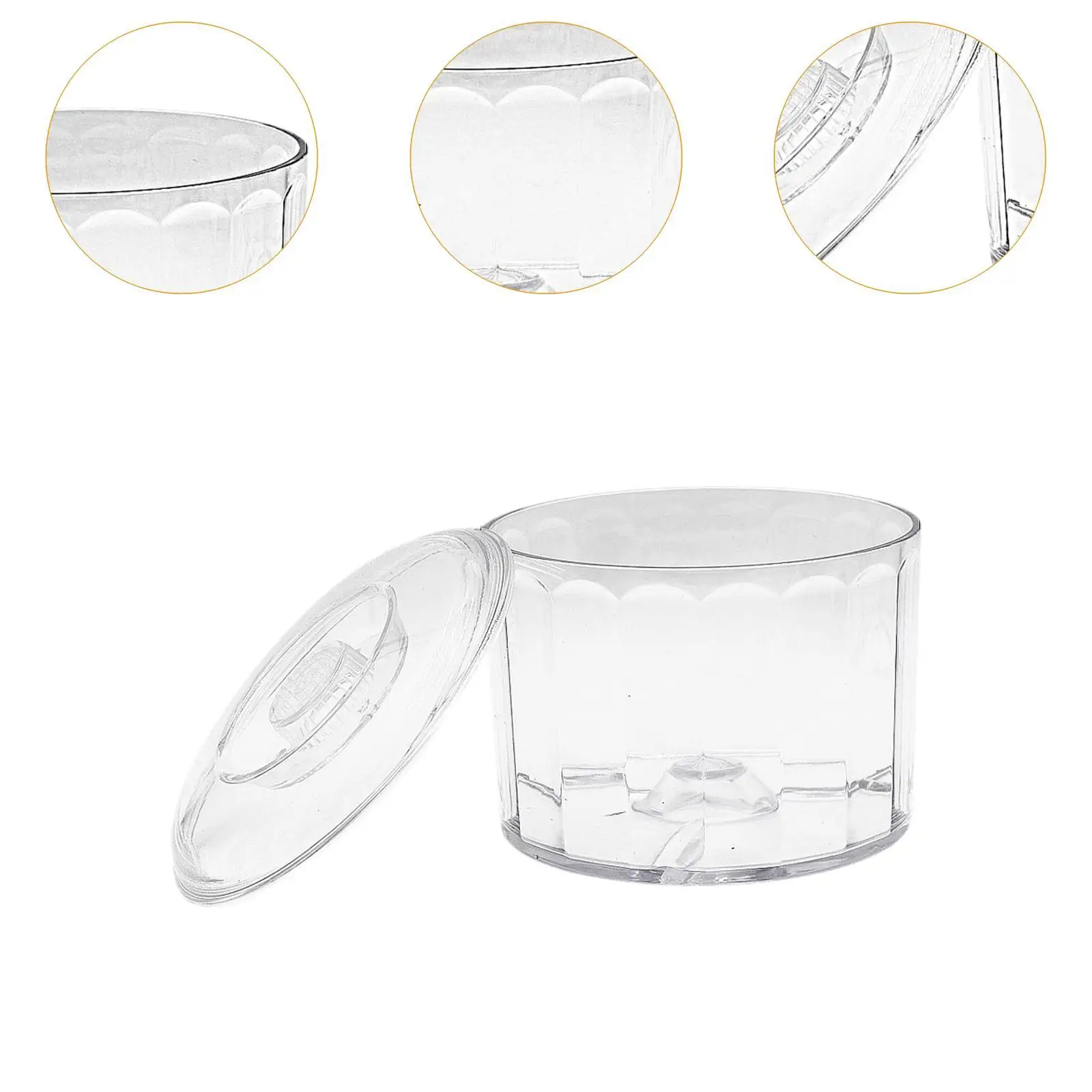 Polish Machine Bowl Tumbler Container Practical No Handle Versatile Stable