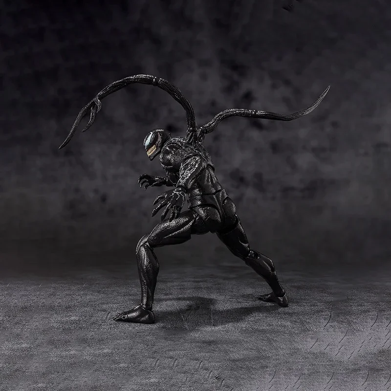 Bandai SHF In shock MARVEL VENOM THE LAST DANCE Figura Kit modello finito Anime Full Action Toy Regalo per bambini set