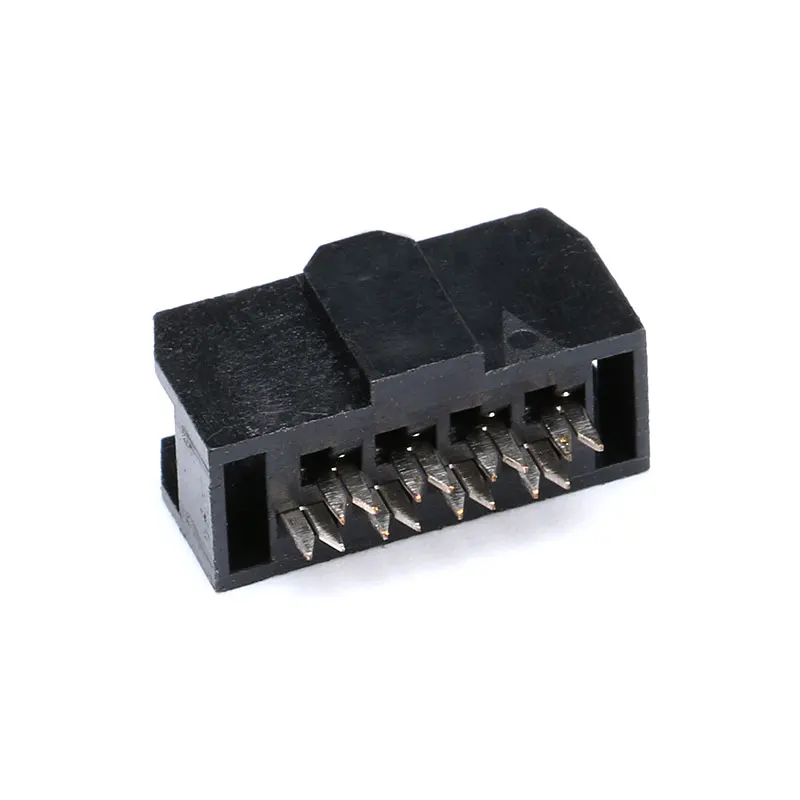 10Pcs FC 2.54mm Pitch Dual Rows 6/8/10/12/14/16/18/20/24/26/30/34/40 Pin IDC Socket Connector for 1.27mm Wire