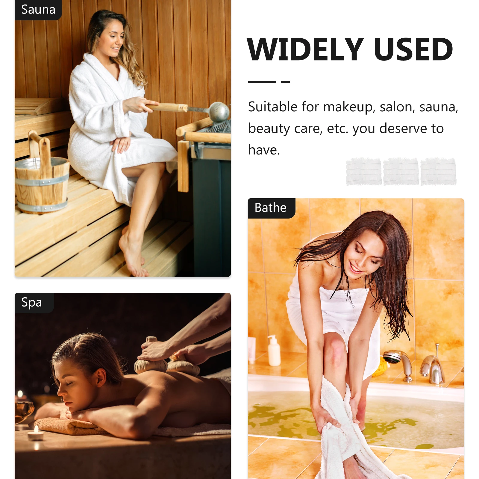 

100 шт. одноразовые повязки на голову, повязки на голову для спа, нетканые ленты для волос, белые ленты для волос на лице, аксессуары для ухода за кожей