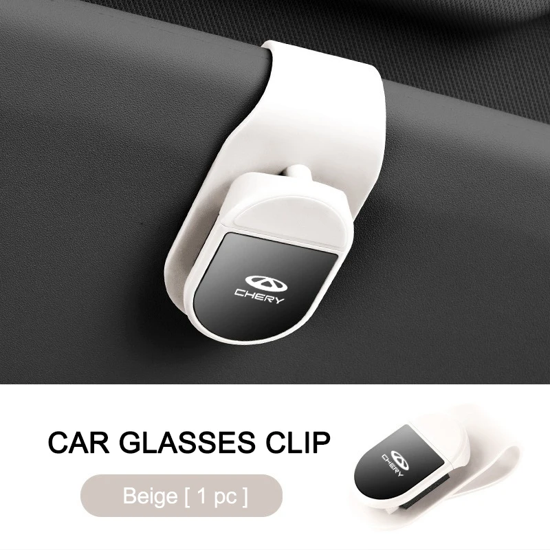 

For Chery Tiggo 2 3 4 7 8 Pro QQ Iq Fulwin Blossom Fulwin Arrizo Fashion Car Glasses Clip Sun Visor Eyeglasses Holder Accessory