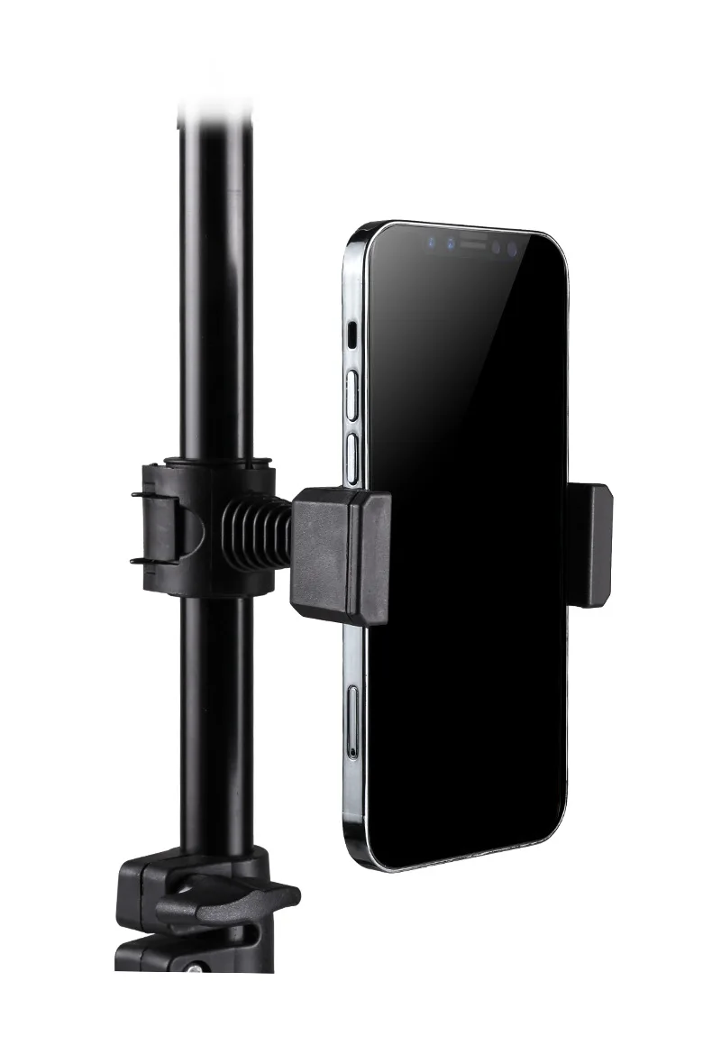 Universal Car Phone Holder Back Seat Headrest Support Bracket Adjustable 360 Degree Rotating For Phone Live Streaming Bracket