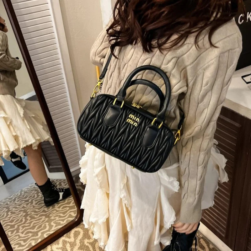 

Стильная женская сумка из воловьей кожи Boasting Monaco, повседневная, просторная, мягкая, повседневная, современный вид