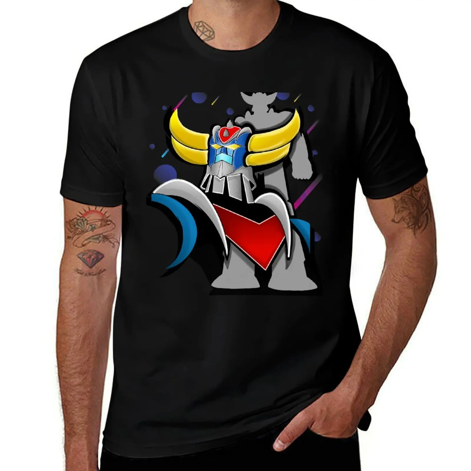 

designer T-Shirt UFO with t Goldorak, shirts shirts summer t shirt Vintage man t Goldorak, prints Grendizer,