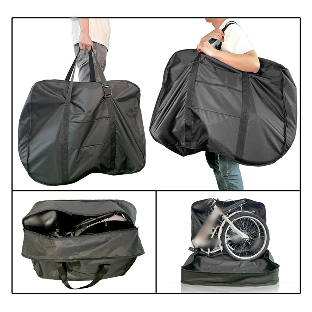 

Портативный транспортный чехол для велосипеда, складная дорожная сумка для велосипеда, чехол для переноски велосипеда для велосипедов 14-16 дюймов/20 дюймов/21-26 дюймов, аксессуары для велосипедов