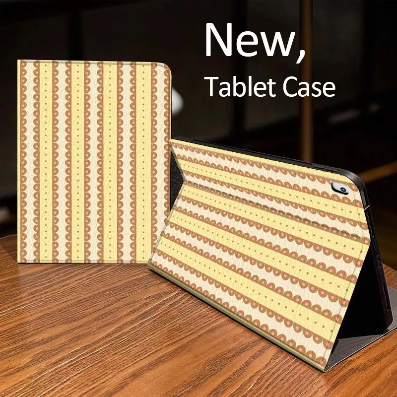 

Stripe Pattern Design For iPad Pro mini Air 1 2 4 3 5 6 7 8gen 9gen 11 M2 M3 M4 6th 7th 10th 11th Gen 2025 Tablet Case