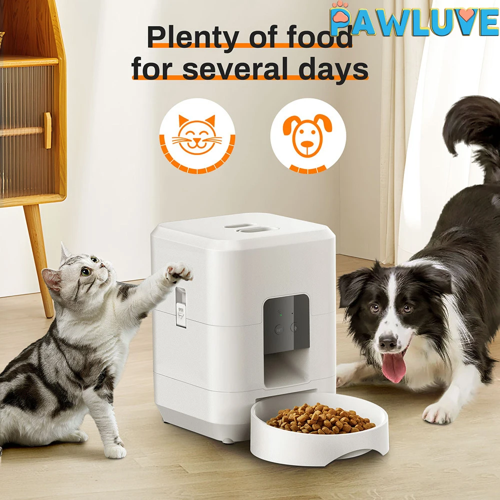 

Pet Smart Feeder 2L Dog Feeding Machine WIFI Timing Cat Food Feeder Memory Function