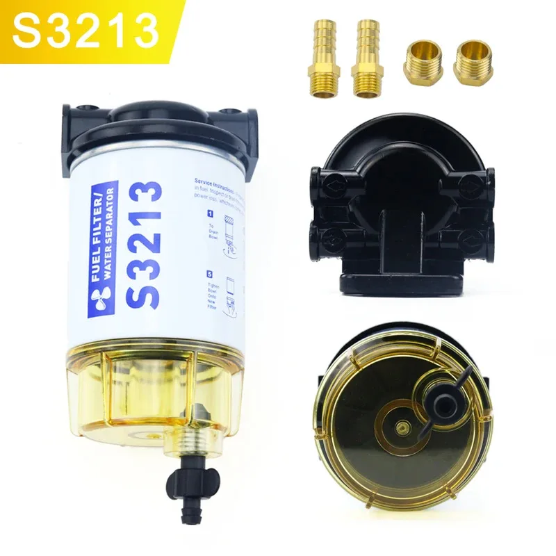 S3213 Marine-Kraftstofffilter, Diesel-Wasserabscheider 35604941 35809097 Marine-Motorzubehör