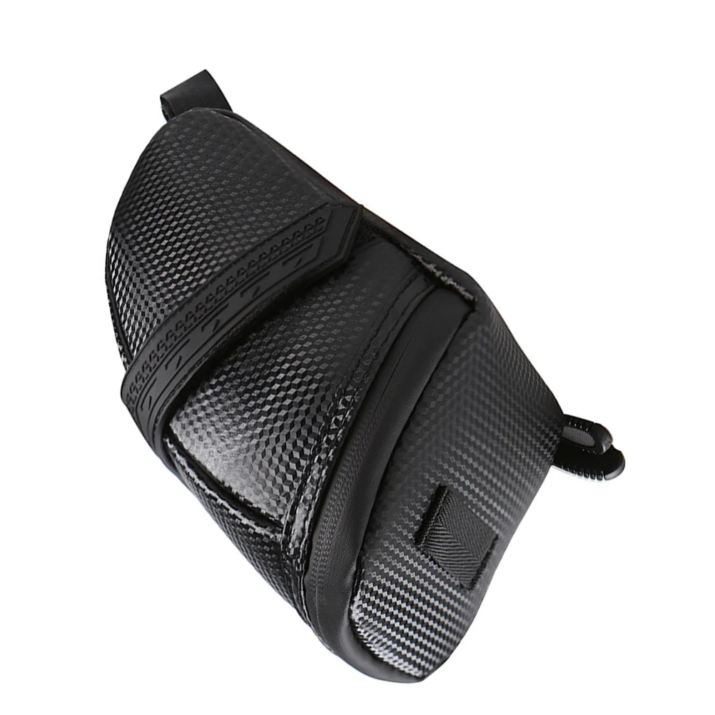 

1Pcs Bike Rear Seat Bag Waterproof Large Capacity Backseat Pack Black Easy Install Removable Cycling Tail Lamp Holder