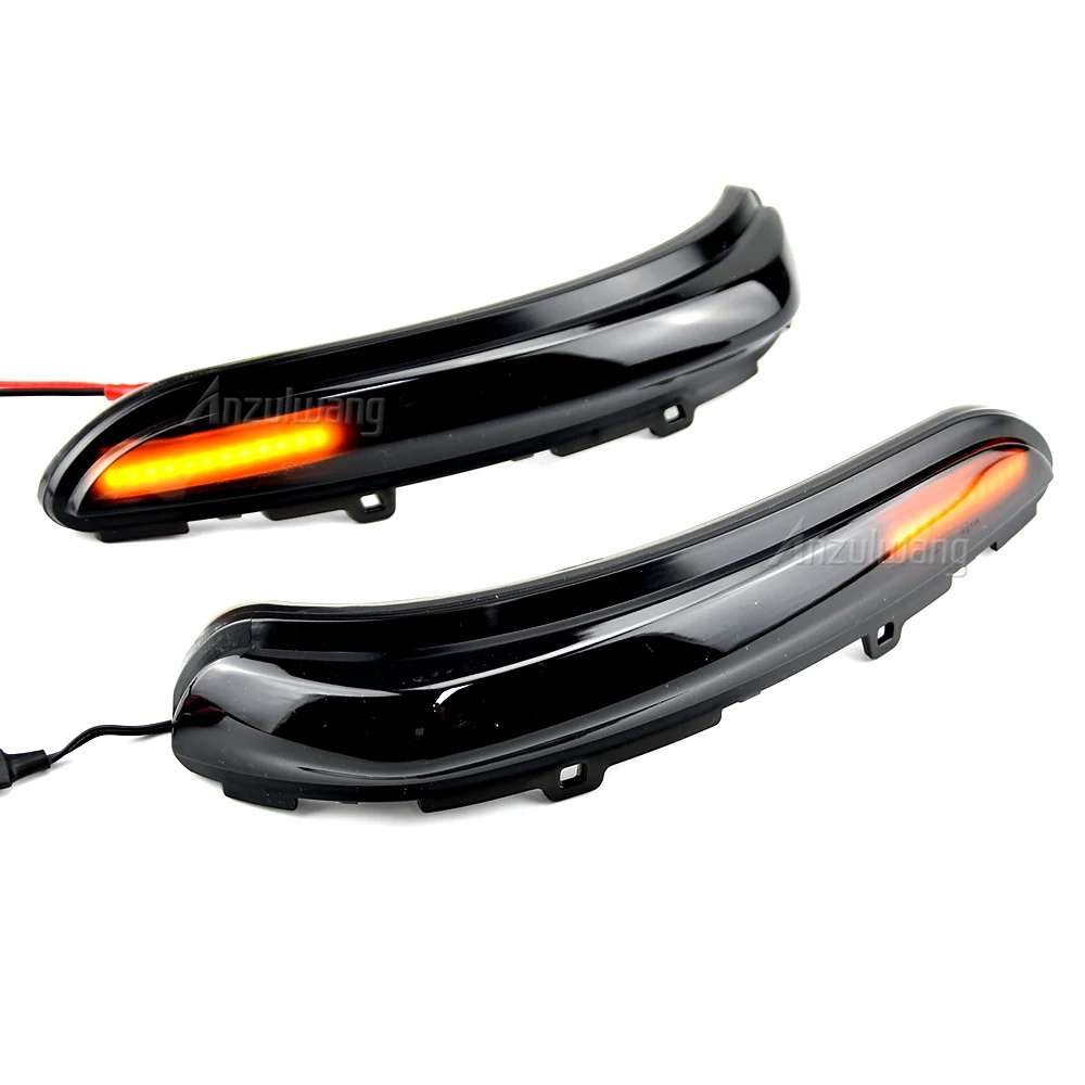 

2Pcs Dynamic LED Side Mirror Blinker Flowing Light For Peugeot 208 2008 Citroen C3 57B1206E & 1607512680