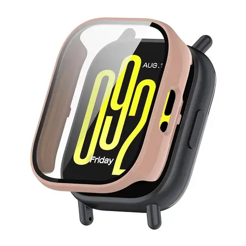 Imagen 2 del producto Nueva funda de vidrio templado para Redmi Watch 5 Active /5 Lite correa de reloj inteligente Protector de pantalla de parachoques película de cubierta para Xiaomi