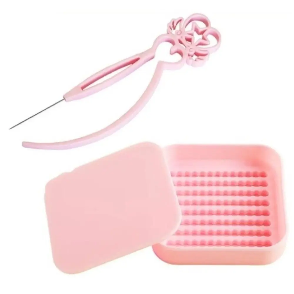 Kreative Perlen-Clips Stiftablage-Sets 2,6mm Zeitsparende Perlen-Aufnahmeschale Effizientes DIY Schmelzperlen-Steckbrett für den Haushalt