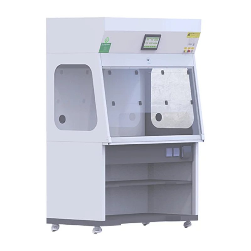Ductless Fume Cupboard Fume Hood On Table Chemical Resistant Light Weight Laboratory Table Top Fume Hood