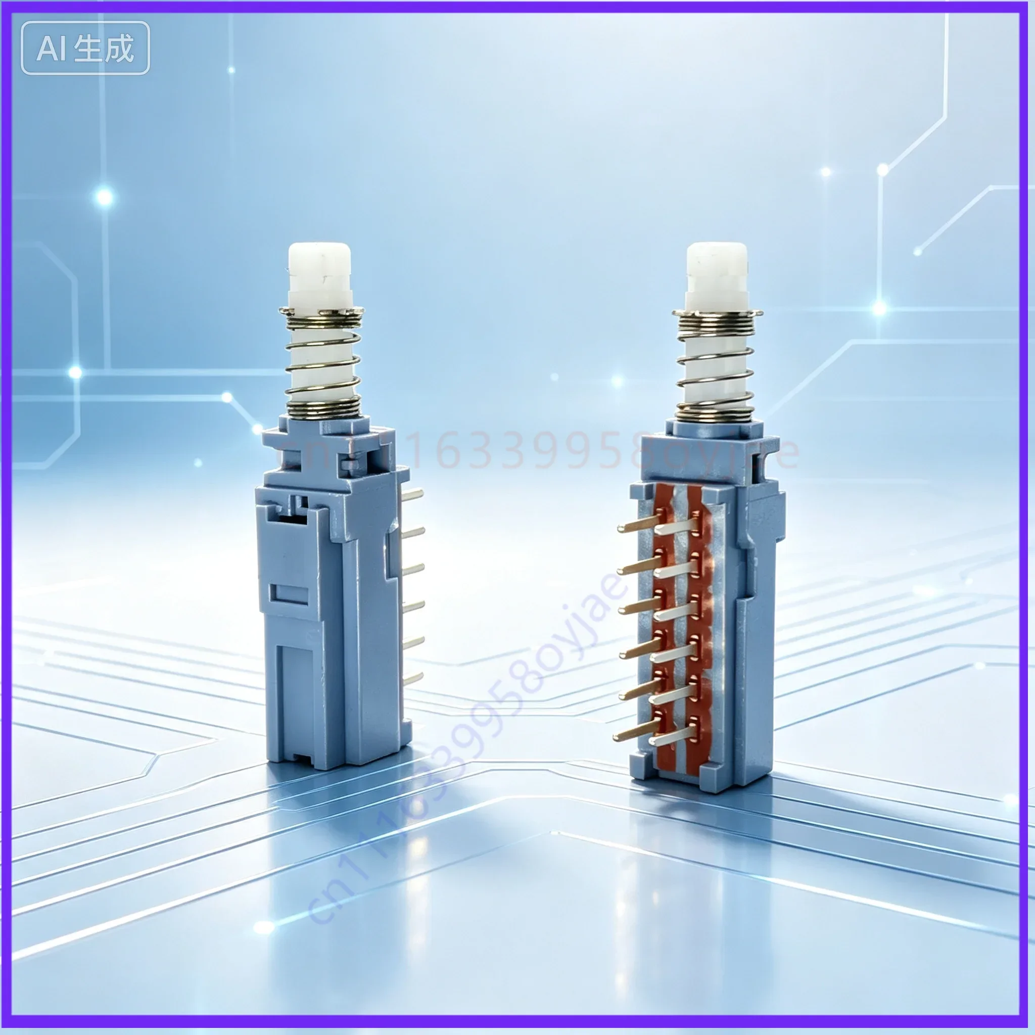 for Self-resetting Unlocked Power Switch,12Pin Amplifier Chassis Button  50pcs