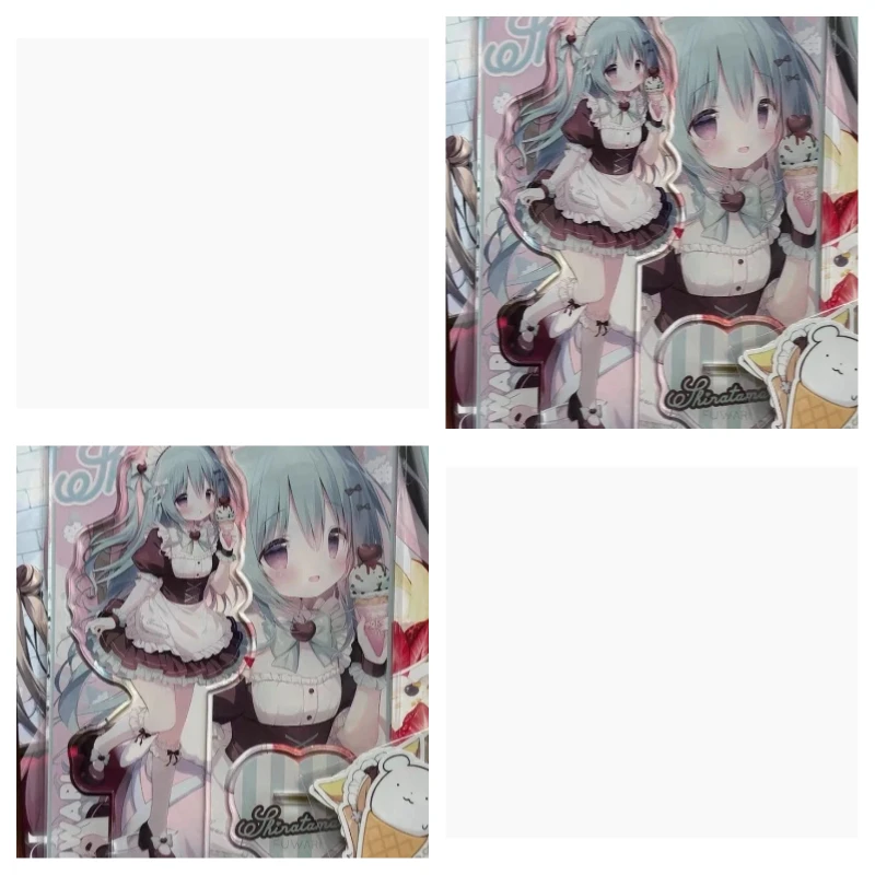 Anime Surrounding Acrylic Stand Sweet Character Cartoon Cute Girl Model Standee Collection Desktop Decoration Ornament Keychain