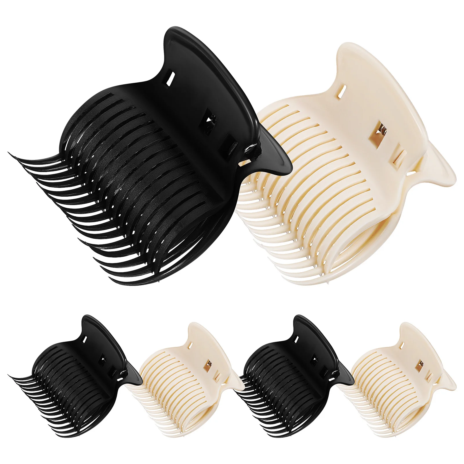 

12 pcs For Hot Roller Clips Section Styling Tools Small Replacement Hair Curler Clips Styling Tools Salon Use Long Hair