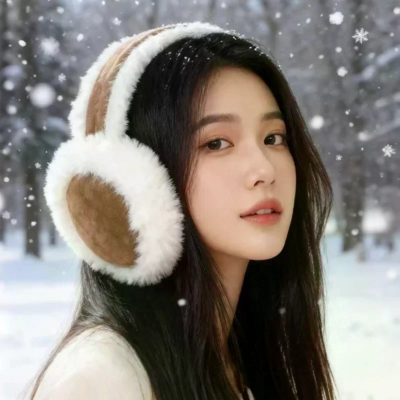 

Модные милые наушники с героями мультфильмов, теплые утолщенные наушники, зимние антифриз