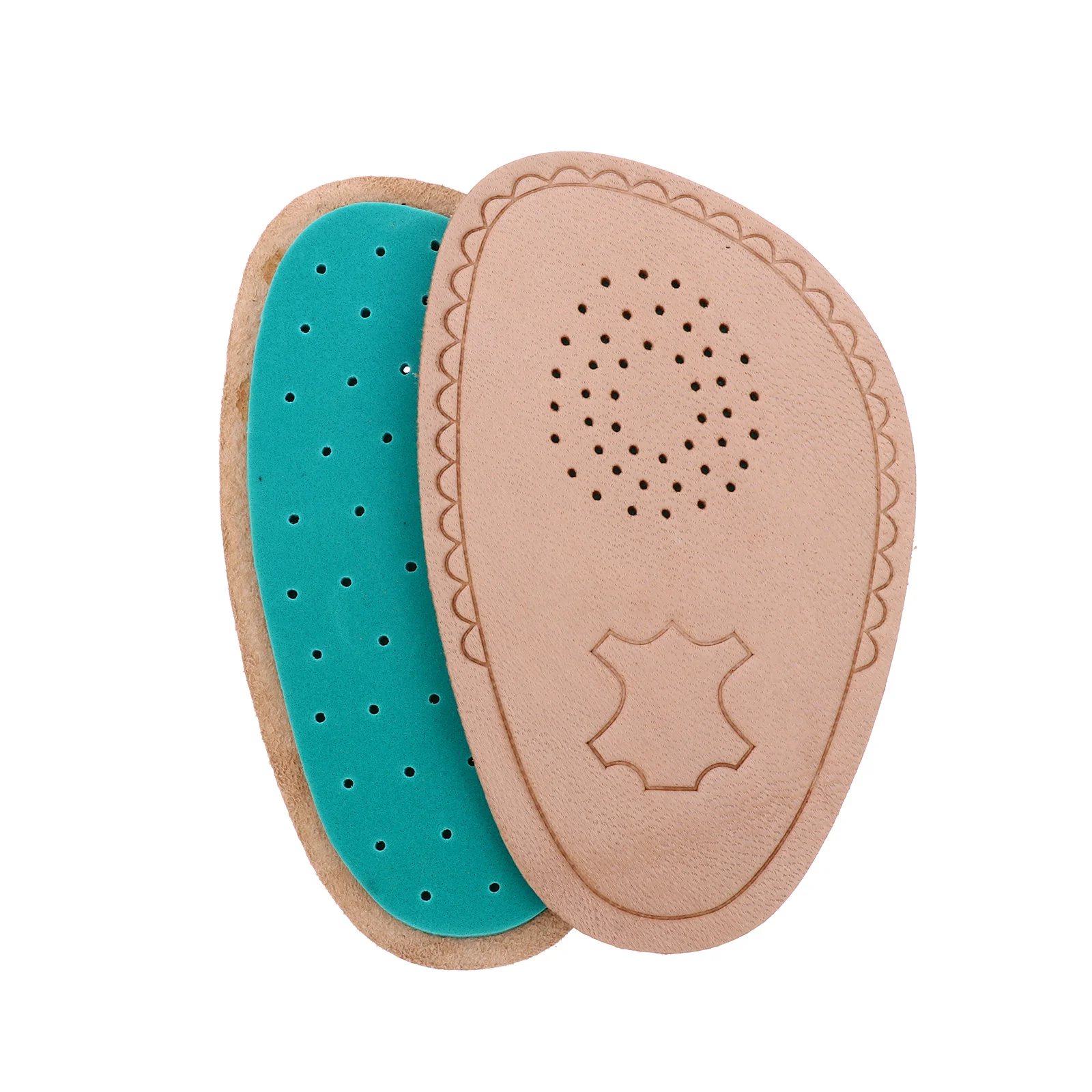 1 زوج وسادة النخيل الأمامية المضادة للانزلاق النعال عالية الكعب نصف وحيد حصيرة غير مرئية القدم دعم مشط القدم لتخفيف الآلام منصات العناية بالقدم