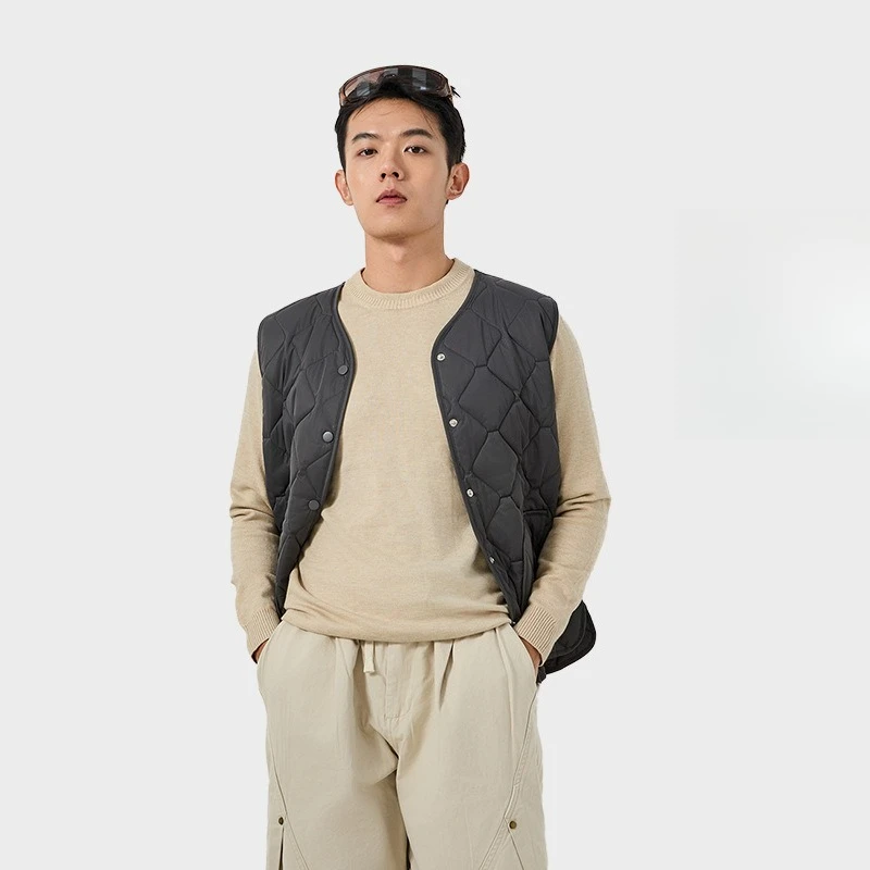 

Шерстяной жилет унисекс на флисовой подкладке, теплая теплая куртка без рукавов для женщин и мужчин