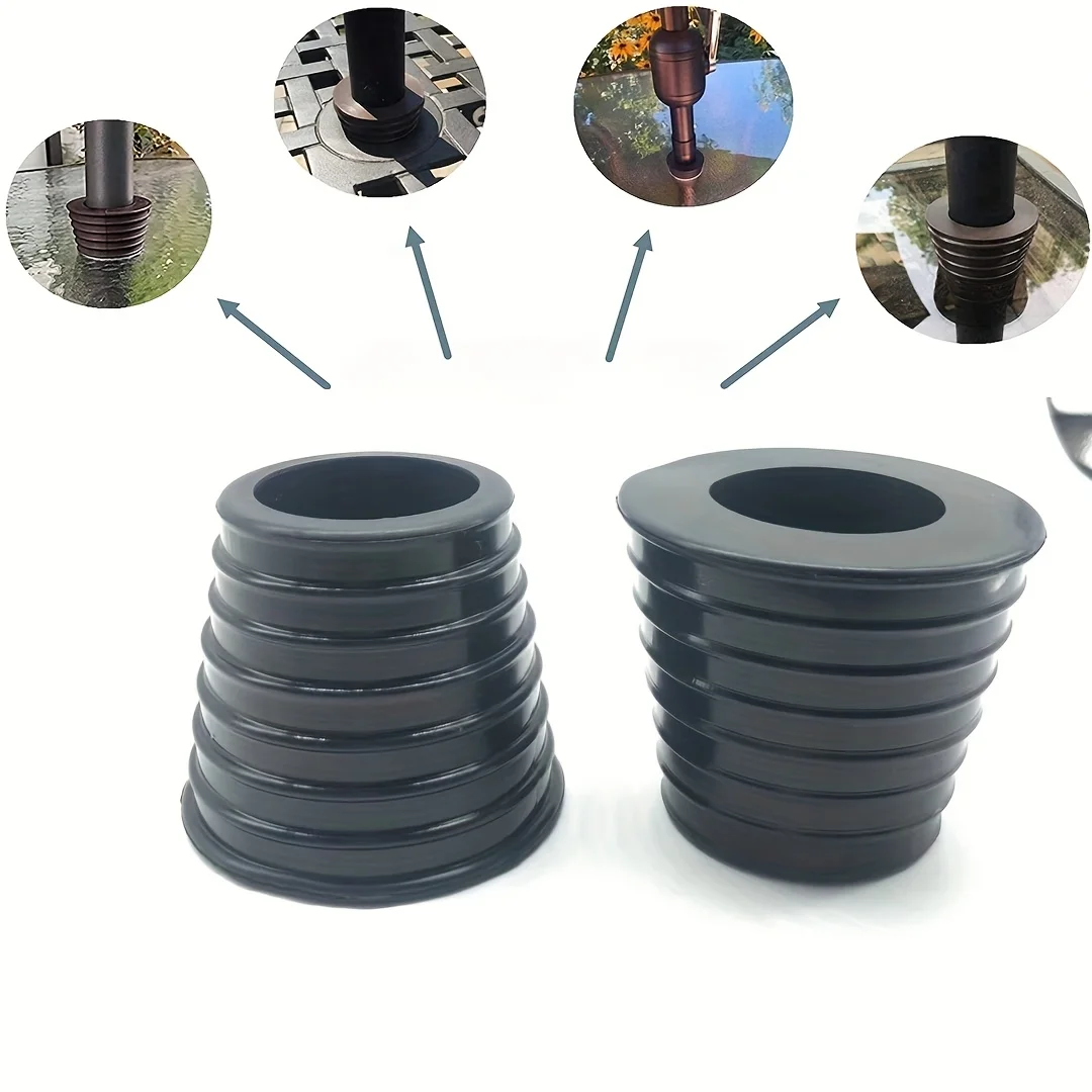 1 Piece Umbrella Hole Ring Plug and Cover Set, Suitable for Glass Outdoor Patio Tables, Decks, and Patios, Umbrella Hole Rings, Patio Table Umbrellas, and Lights