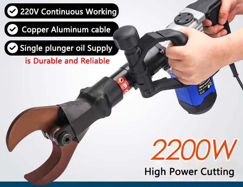 Electric Hydraulic Cable Cutter LZ-65K Copper Aluminum Cable shear Wire Scissors Multifunctional Wire Cutting Pliers