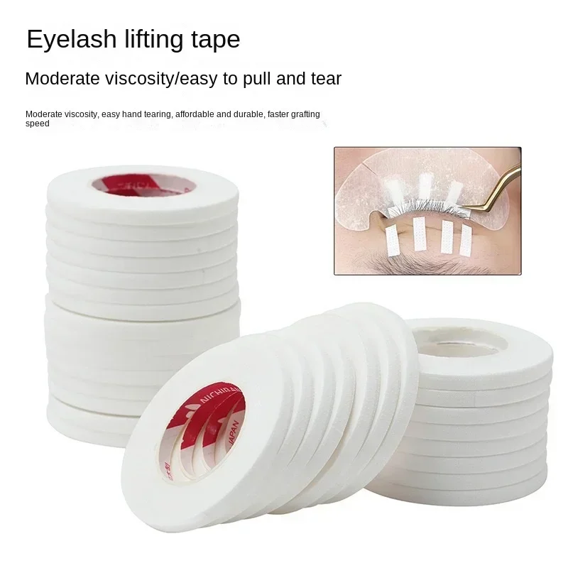 10/20/30 Rolls Grafted Eyelash Tape 4mm Thin Micropore Eyelid Tape New Thin Ventilation Eyelash Lifting Tape Eye Sticker Tools