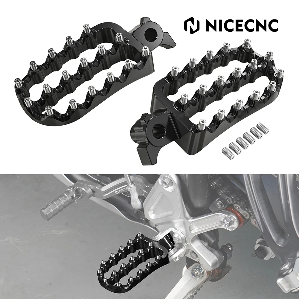 

For 2019-2024 Yamaha Tenere 700 XTZ700 Footpegs Foot Peg Motorcycle Widened Footrests for Yamaha Tenere 700 Rally Edition