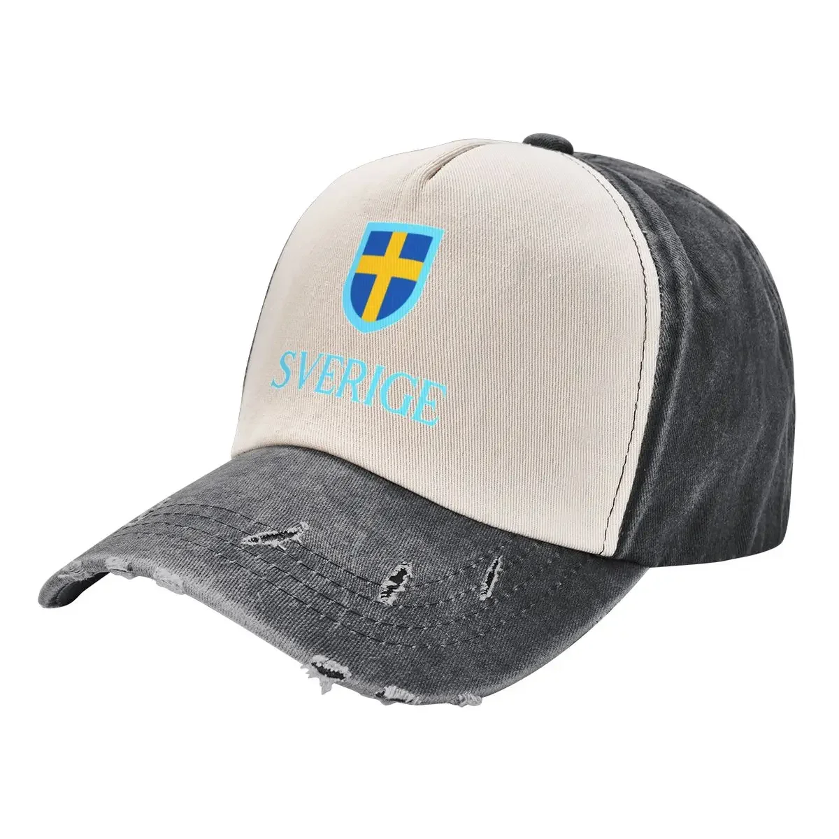 

Sverige 2 Alt Blue 3 Baseball Cap |-F-| Snap Back Hat Beach Men's Women's