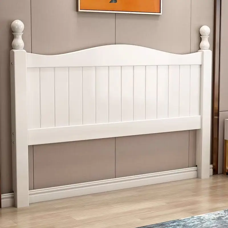 Solid wood headboard economical 1.8 double bed head 1.5 headboard single sale tatami bedside