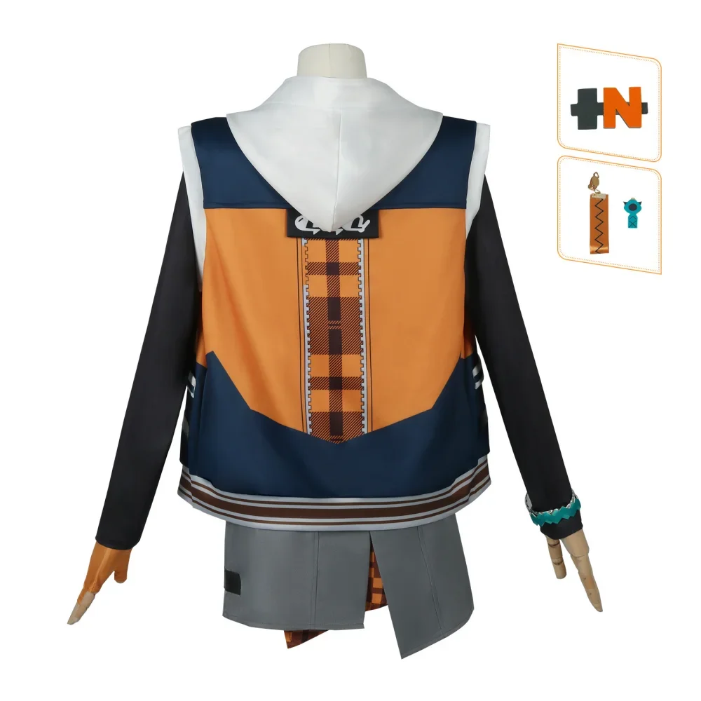 Zzz disfraz de Cosplay para hombre y mujer, uniforme con peluca, Zero Belle, Zenless Zone, ideal para Halloween