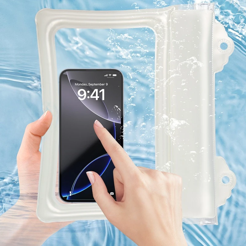 PVC Waterproof Swimming Diving Bag Beach Drifting Diving Waist Pack Shoulder Bag Underwater Mobile Phone Case Outdoor Dry Bag