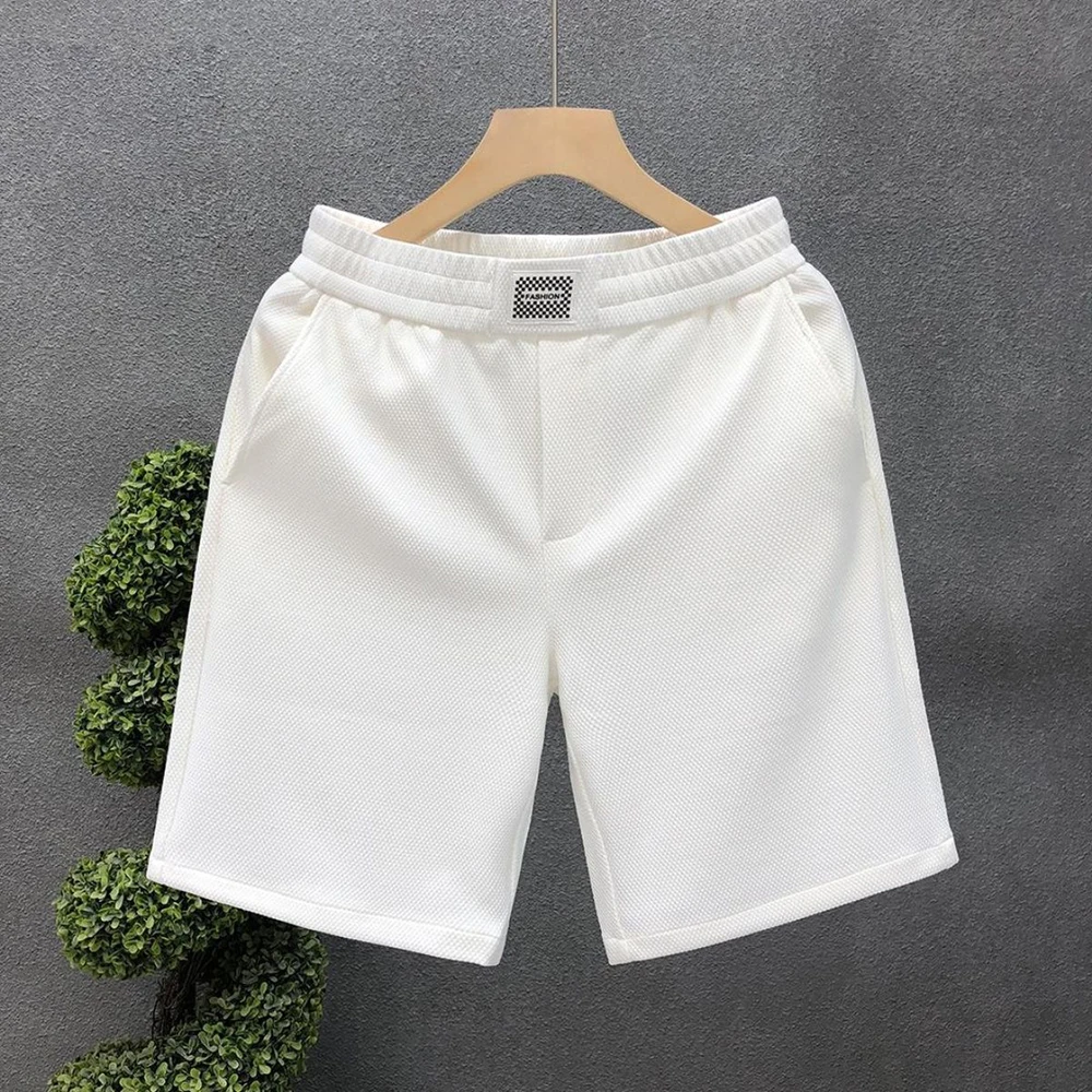 Invisible Open Crotch Outdoor Sex Summer Men\'s Shorts Fashion Simplicity Style Eroticism Five Points Pants Sports Casual Pants