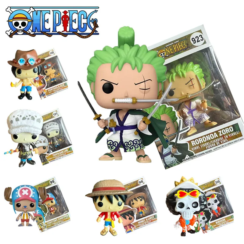

FUNKO POP One Piece Figure periphery Luffy Action Figure Collection Model Toys Brinquedos For Christmas Gift