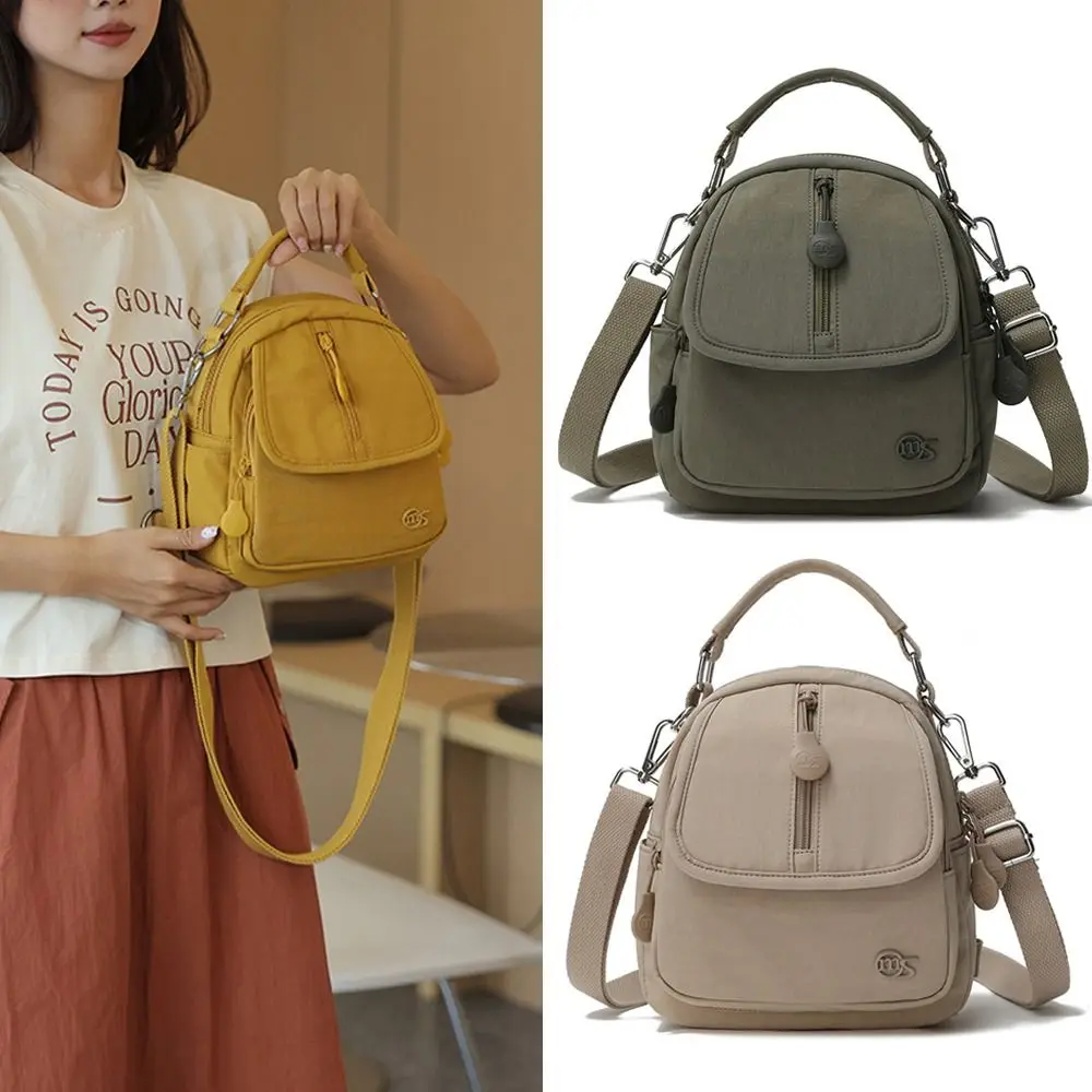 

Винтажный женский рюкзак большой вместимости, тканевые легкие сумки через плечо, повседневная сумка для хранения на молнии, дорожная работа