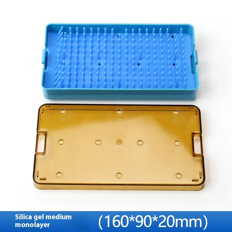 1PCS Sterilization Tray Case Box Silicone Sterilization tray Ophthalmic dental Surgical Instruments Disinfection Box